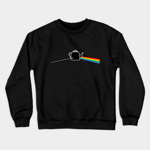 Dark Side of the Tea Crewneck Sweatshirt by Printadorable